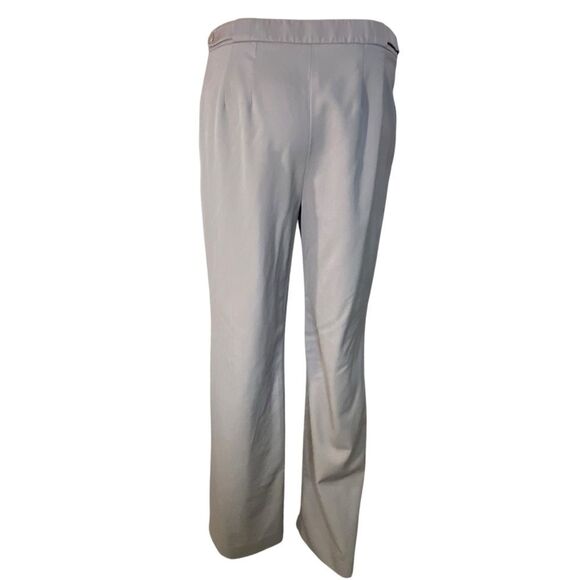 Talbots Tan Wool Blend Trousers Fully Lined Womens Size 6 Flat Front Dress Pants - Picture 3 of 7